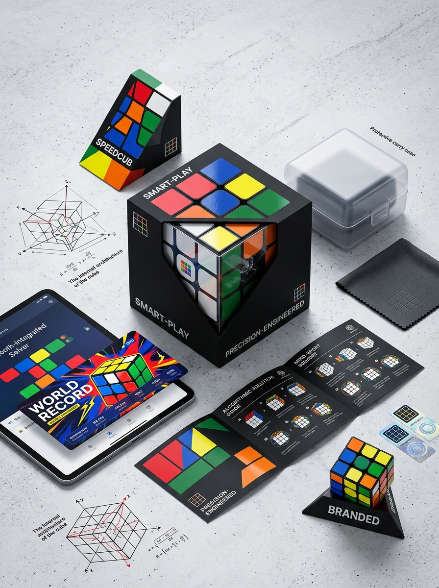 Mastering Rubik's Cube Packaging: Essential Design Concepts and Visual Aesthetics Image