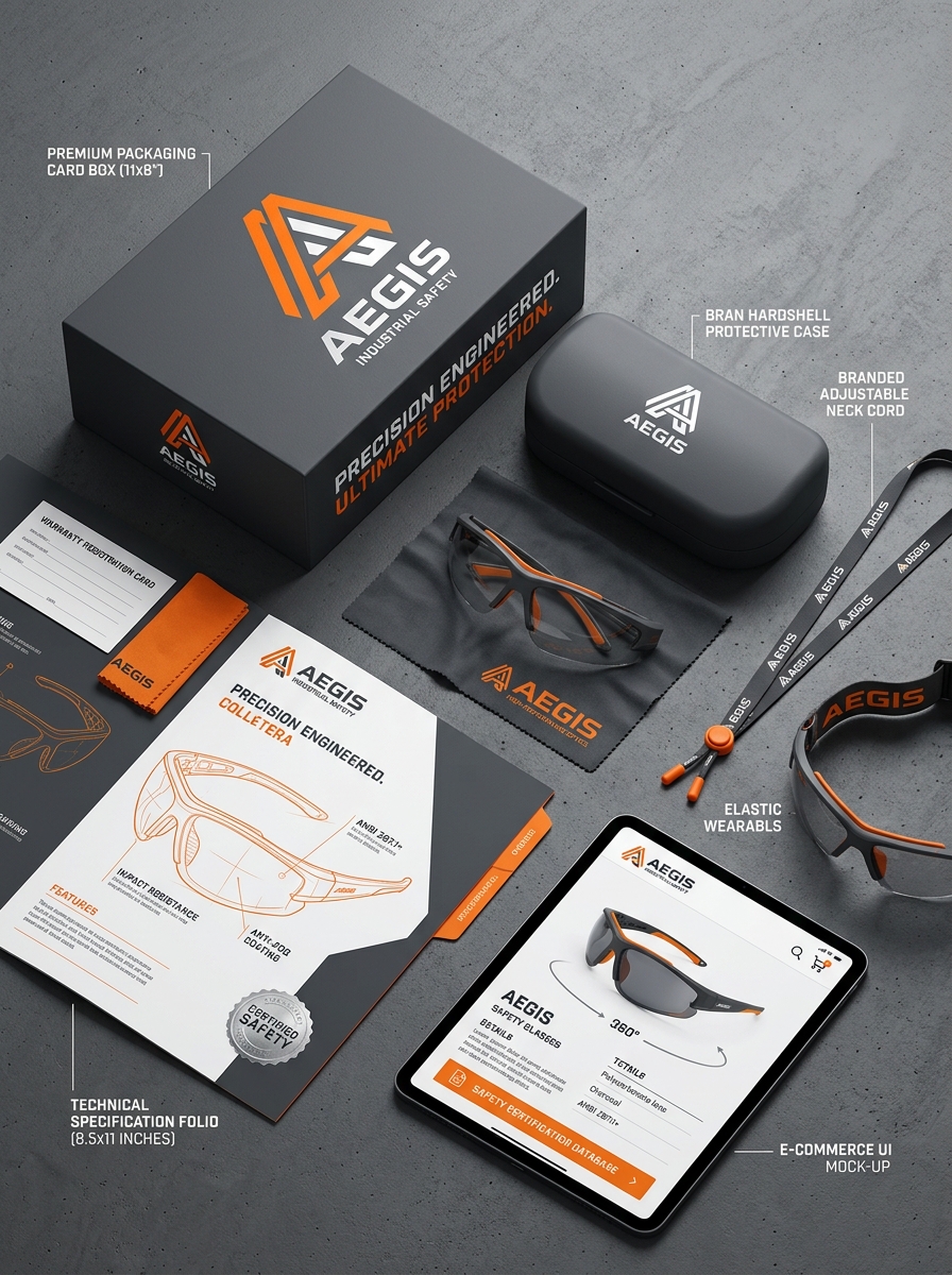 Safety Glasses Packaging Design: Essential Principles for Aesthetic and Technical Excellence Image