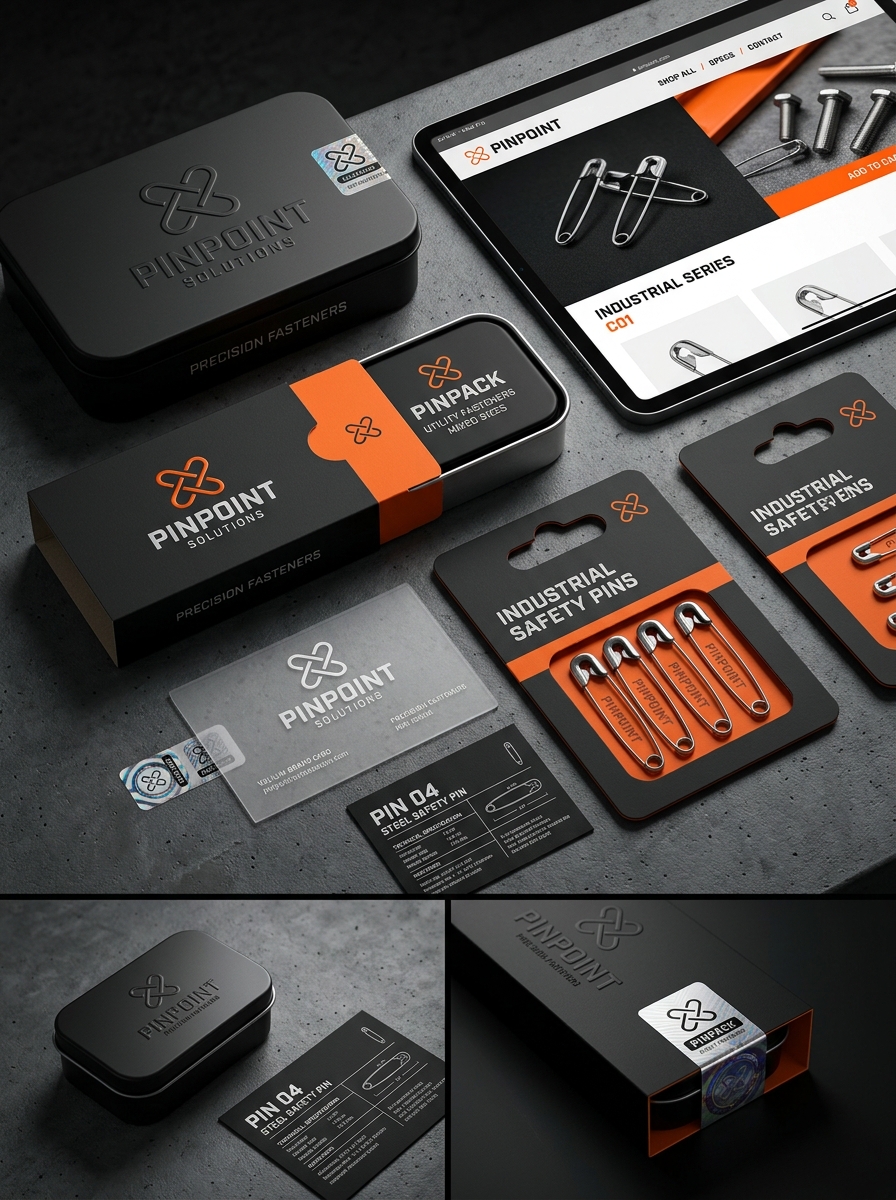Mastering Safety Pin Packaging Design: Essential Aesthetic and Functional Guidelines Image