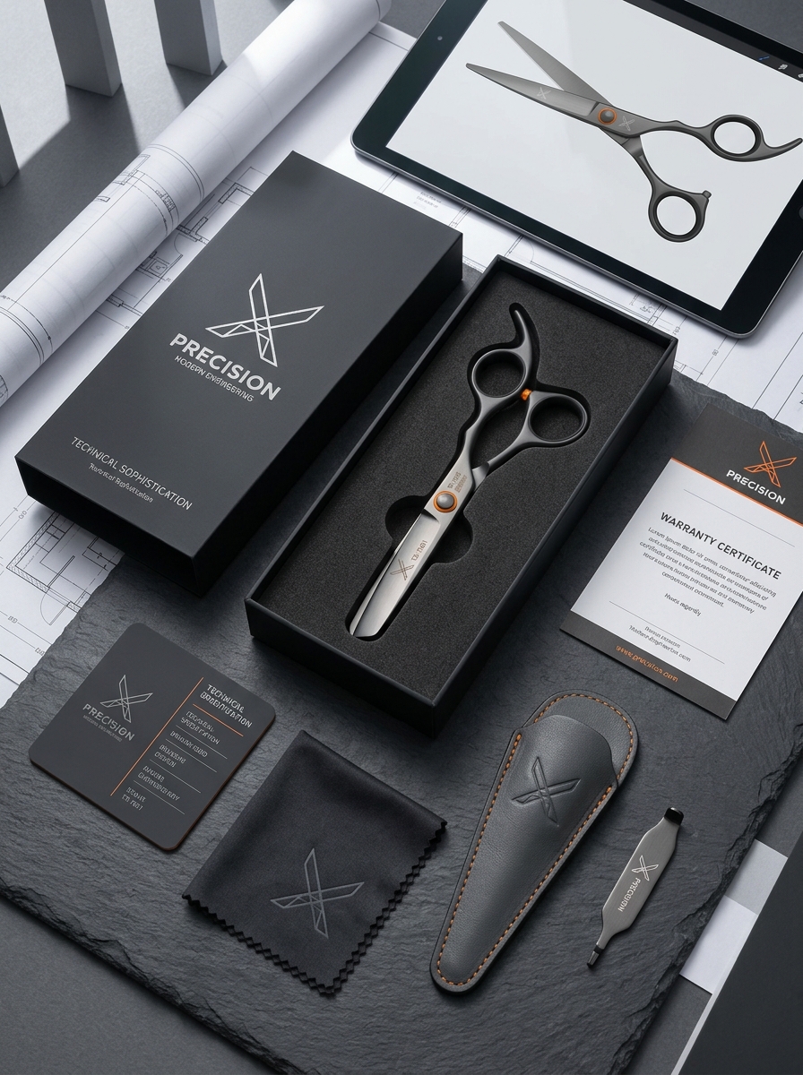 Scissors Packaging Design: Key Aesthetic Principles and Functional Concepts Image