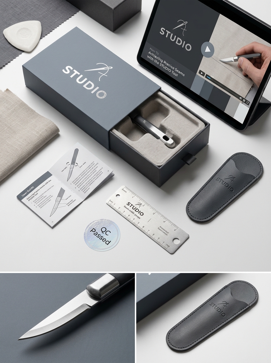 Mastering Seam Ripper Packaging Design: Essential Aesthetics and Conceptual Trends Image
