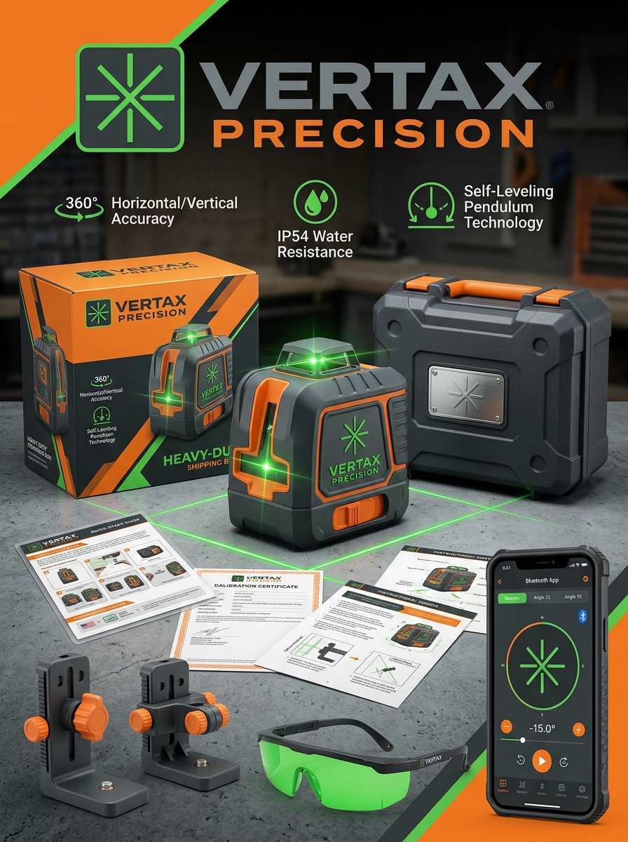 Elevating Self-Leveling Laser Level Packaging: Essential Design Concepts and Aesthetic Principles Image