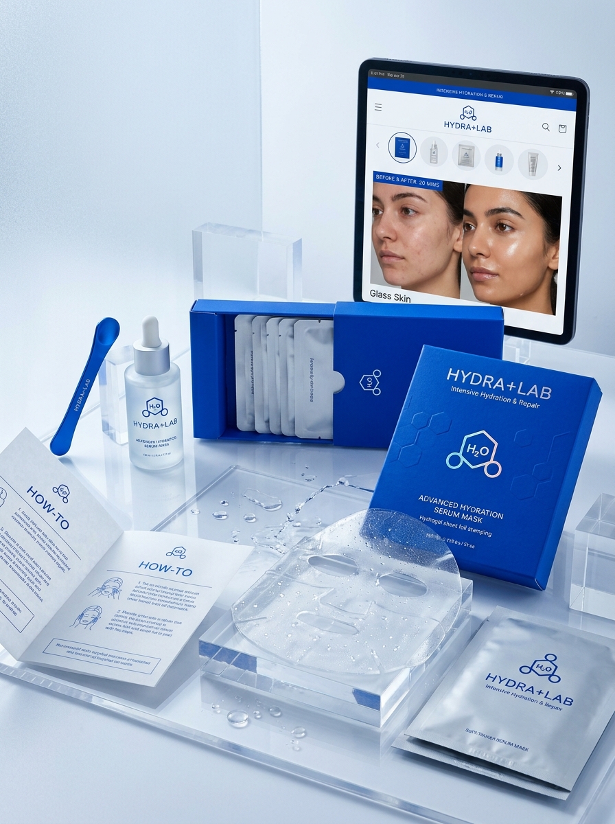 Mastering Sheet Mask Packaging Design: Essential Visual Concepts and Aesthetic Principles Image