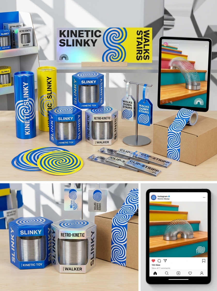 Slinky Packaging Design Guide: Essential Concepts and Visual Aesthetics Image