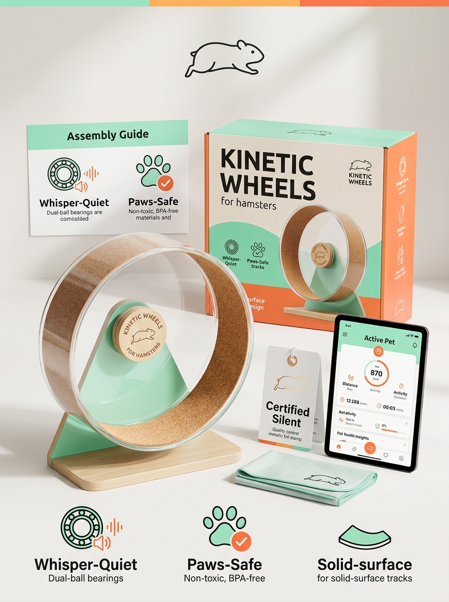 Small Animal Exercise Wheel Packaging: Best Practices for Aesthetic Appeal and Functional Design Image