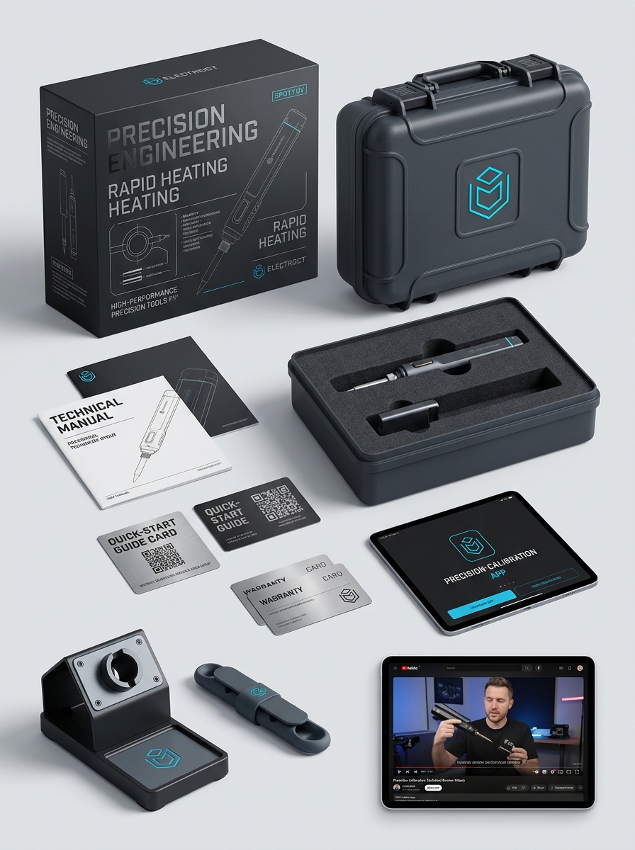 Soldering Iron Packaging Design: Essential Aesthetic Tips and Conceptual Frameworks Image