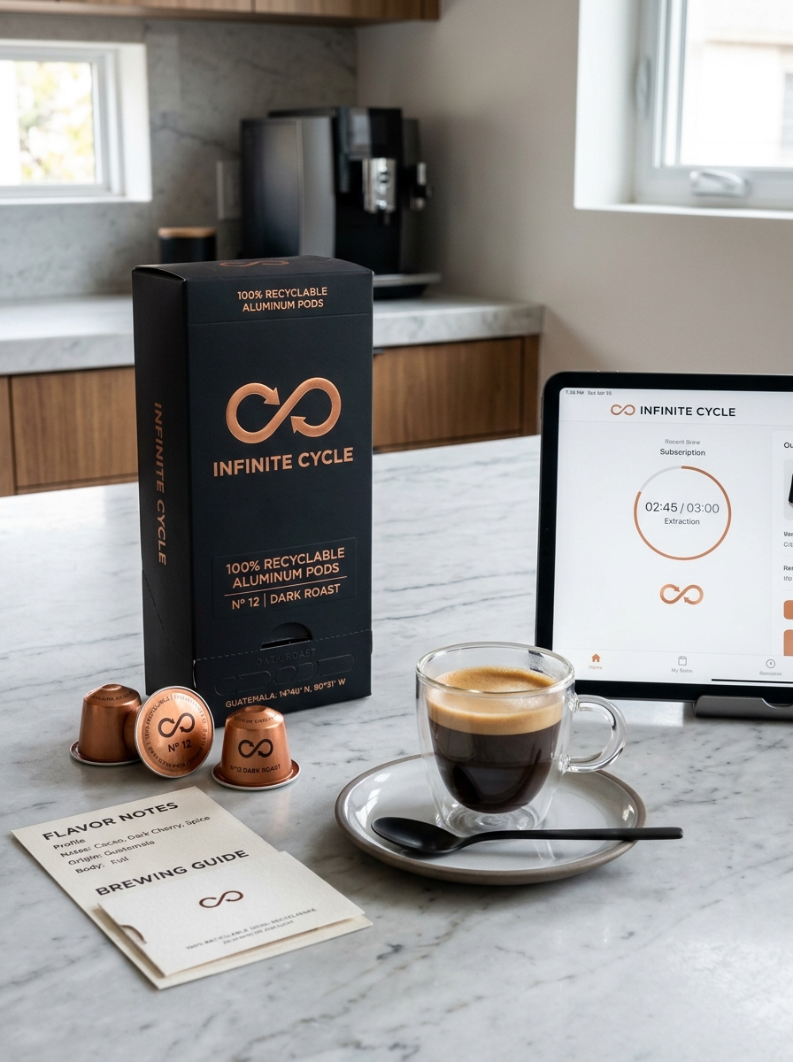 Mastering Specialty Coffee Pod Packaging Design: Key Aesthetics and Branding Concepts Image