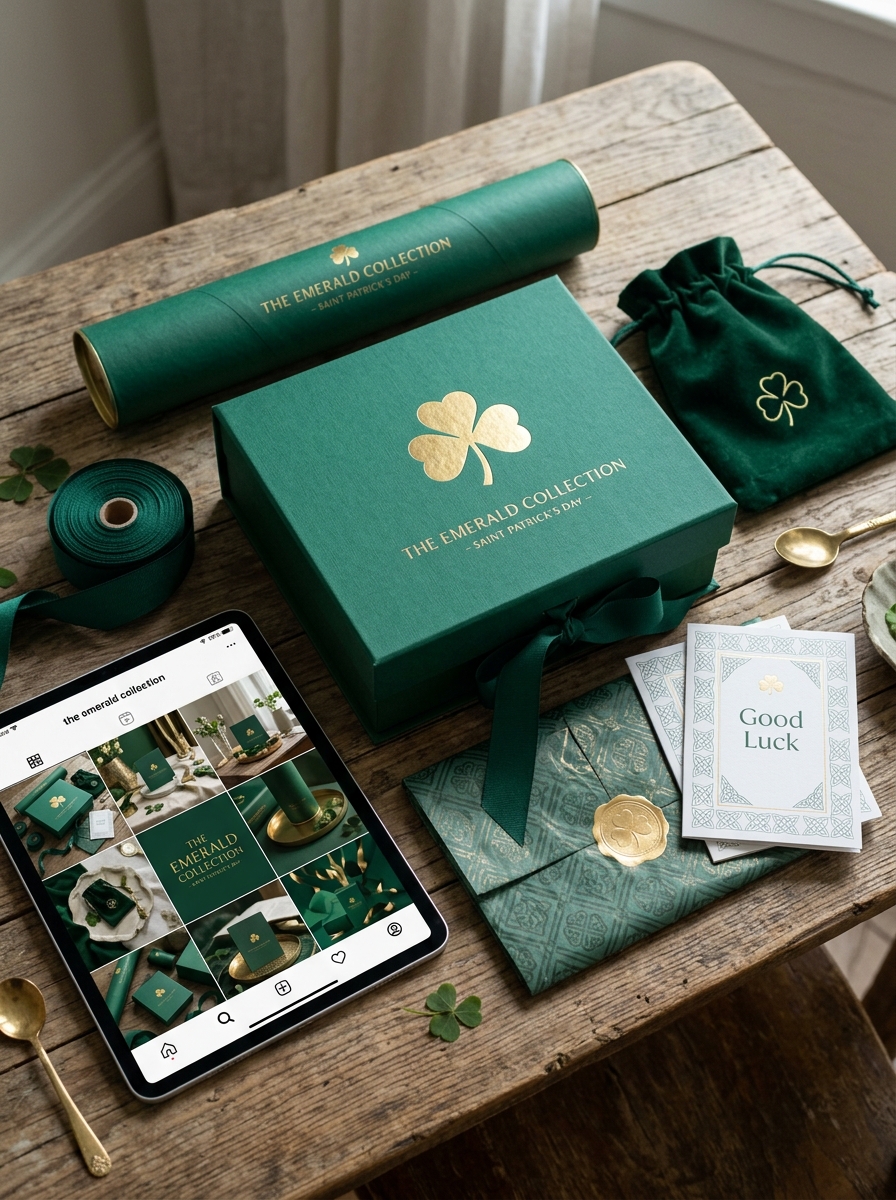 St. Patrick's Day Packaging Design: Key Aesthetic Concepts and Visual Tips Image