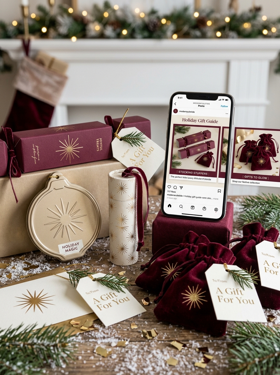 Designing Impactful Stocking Stuffer Packaging: Essential Aesthetic Trends and Creative Concepts Image