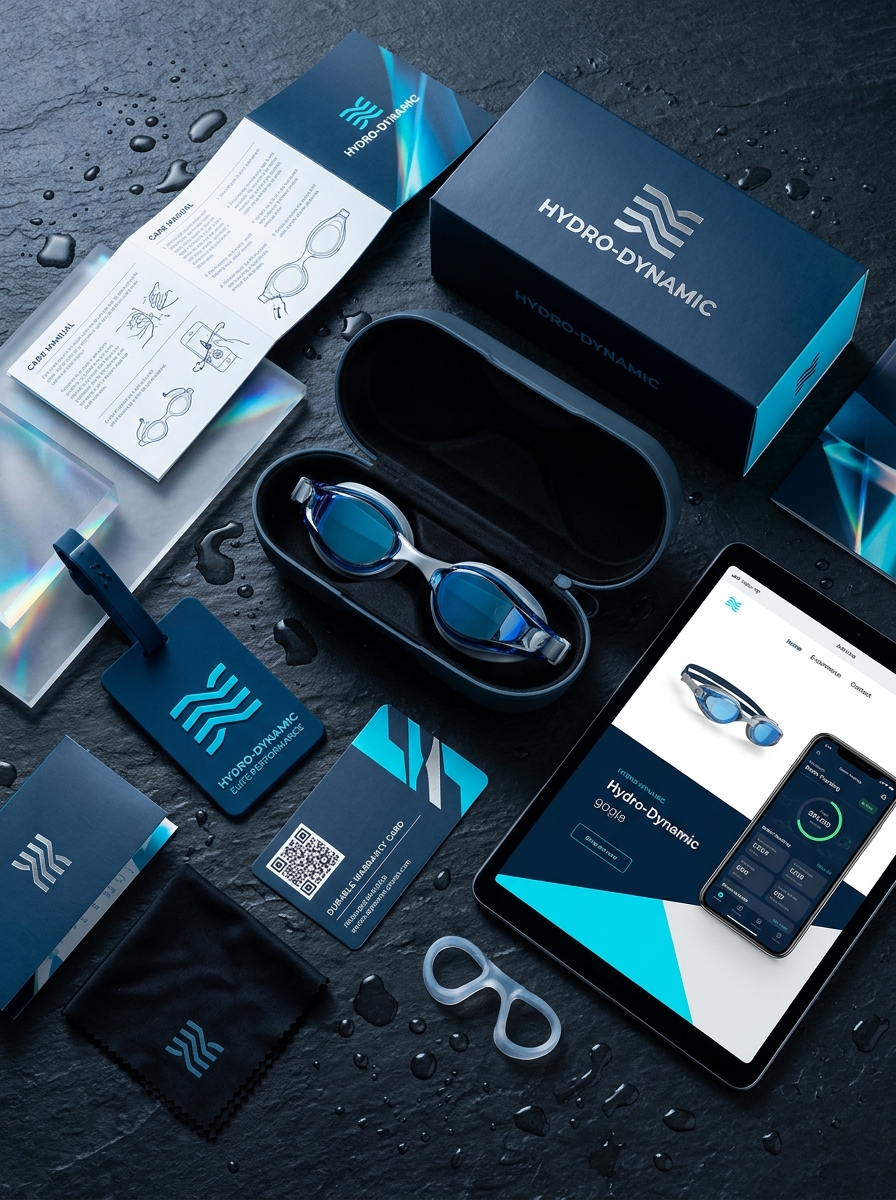 Mastering Swim Goggle Packaging Design: Essential Concepts and Visual Aesthetics Image