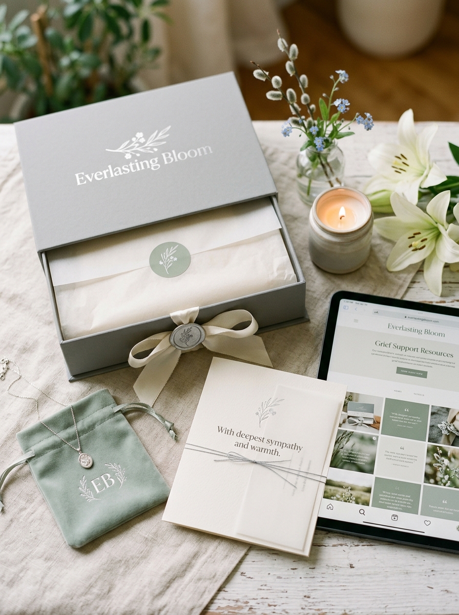 Essential Design Principles for Meaningful Sympathy Gift Packaging and Aesthetics Image