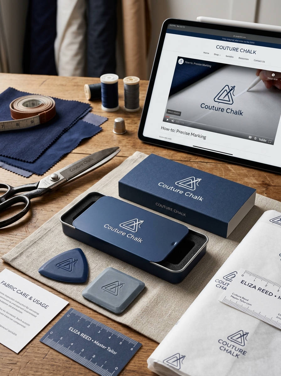 Tailors Chalk Packaging Design: Aesthetic Concepts and Essential Branding Tips Image