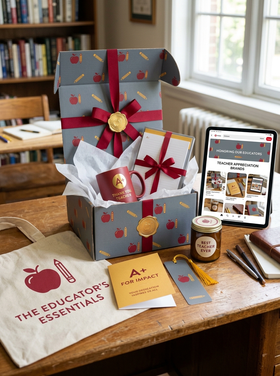 Teacher Appreciation Gift Packaging: Design Concepts and Aesthetic Best Practices Image