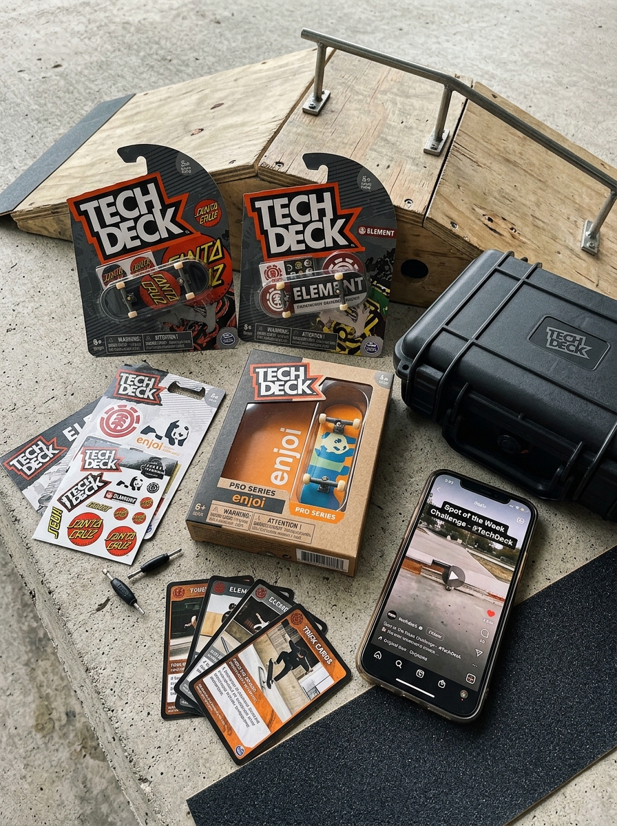 Mastering Tech Deck Fingerboard Packaging Design: Key Aesthetics and Visual Concepts Image