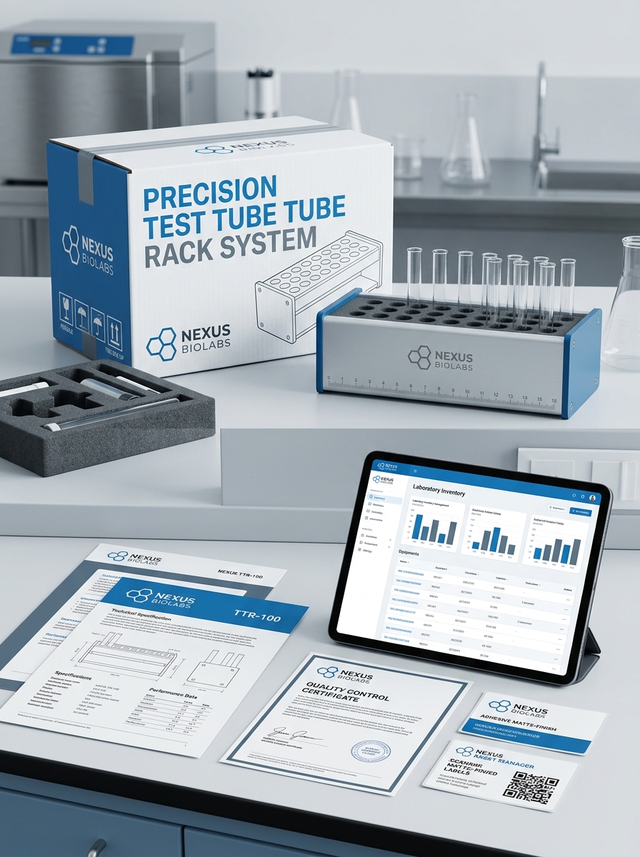 Optimizing Test Tube Rack Packaging: Design Principles and Aesthetic Standards Image