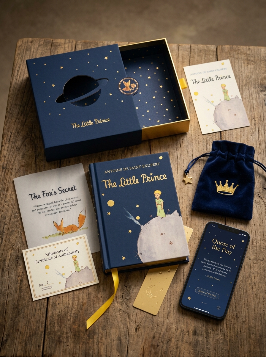 The Little Prince Pocket Edition Packaging Design: Essential Aesthetics and Conceptual Insights Image
