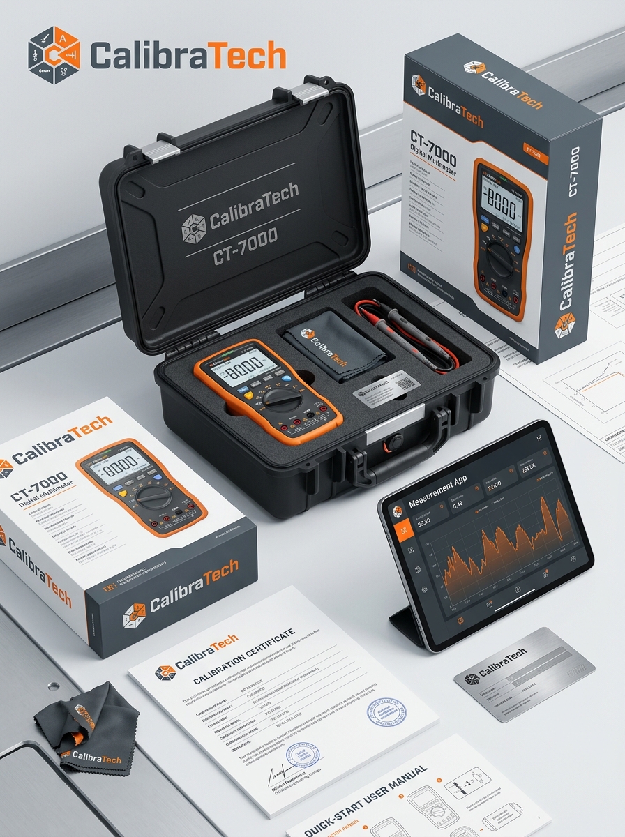 Thickness Gauge Packaging Design: Essential Visual Aesthetics and Functional Concepts Image