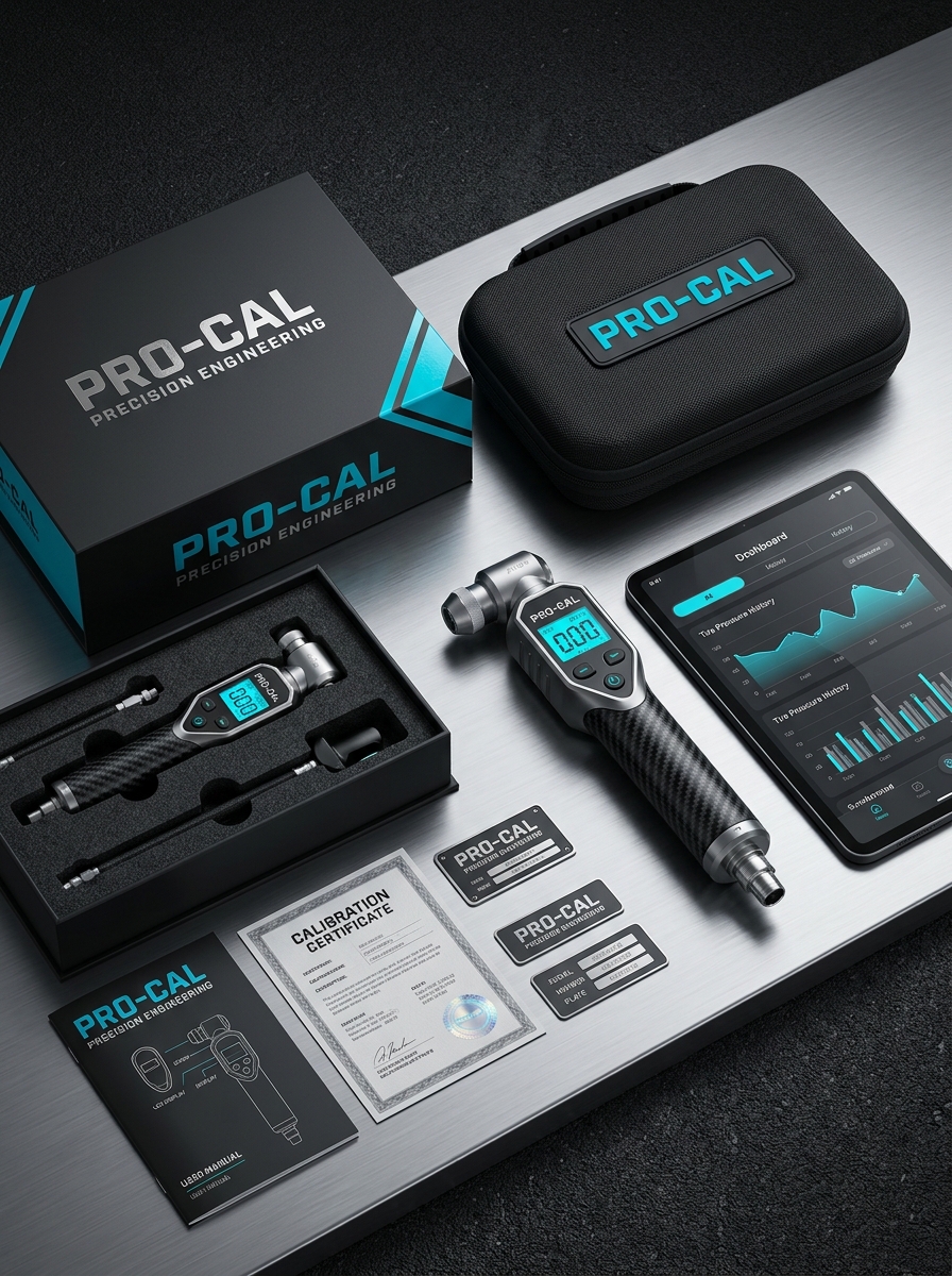 Elevating Tire Pressure Gauge Packaging: Essential Design Principles and Aesthetic Concepts Image