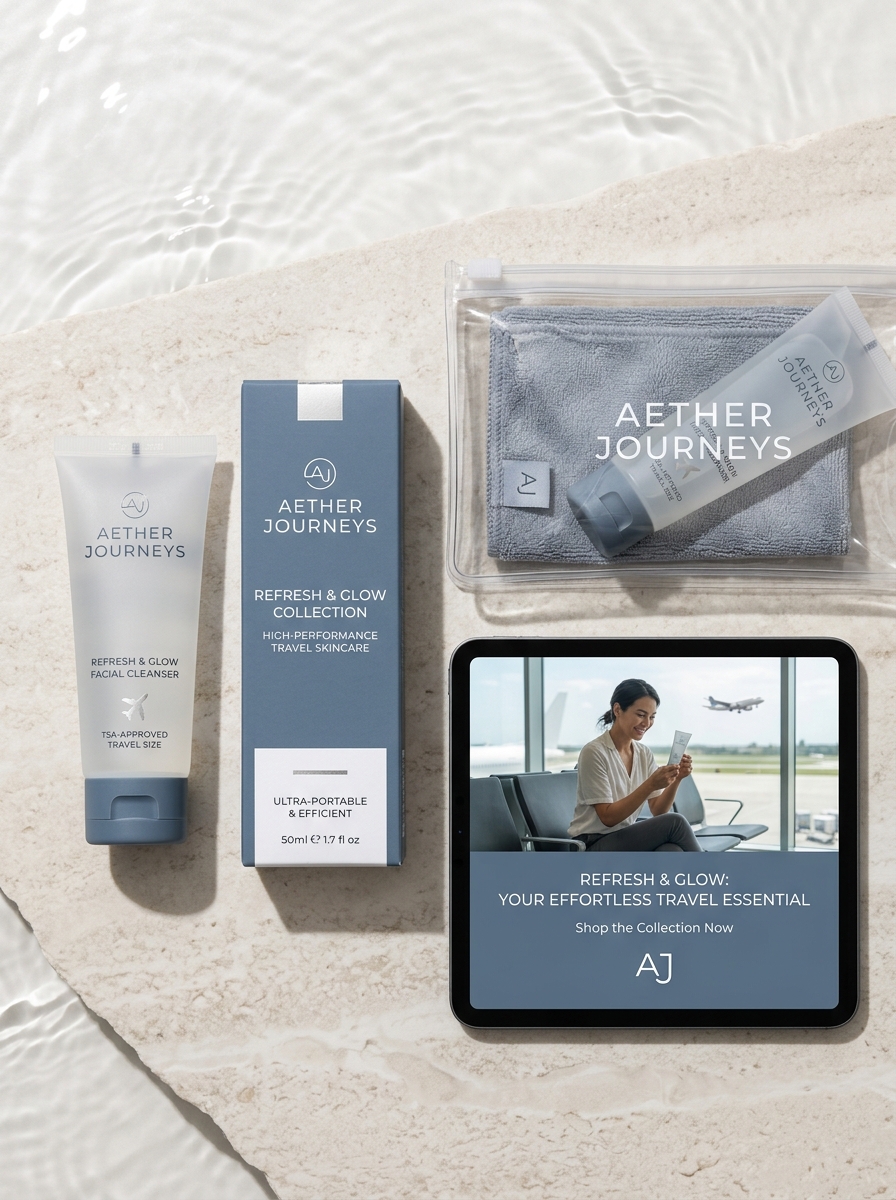 Mastering Travel Size Cleanser Packaging Design: Key Concepts and Visual Aesthetics Image