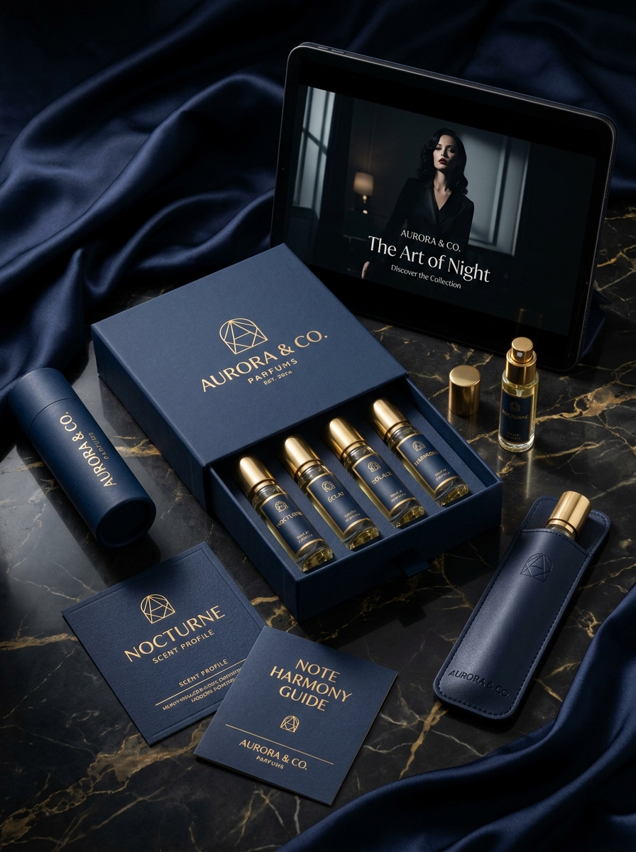 Essential Principles for Premium Travel Size Perfume Packaging Design and Aesthetics Image