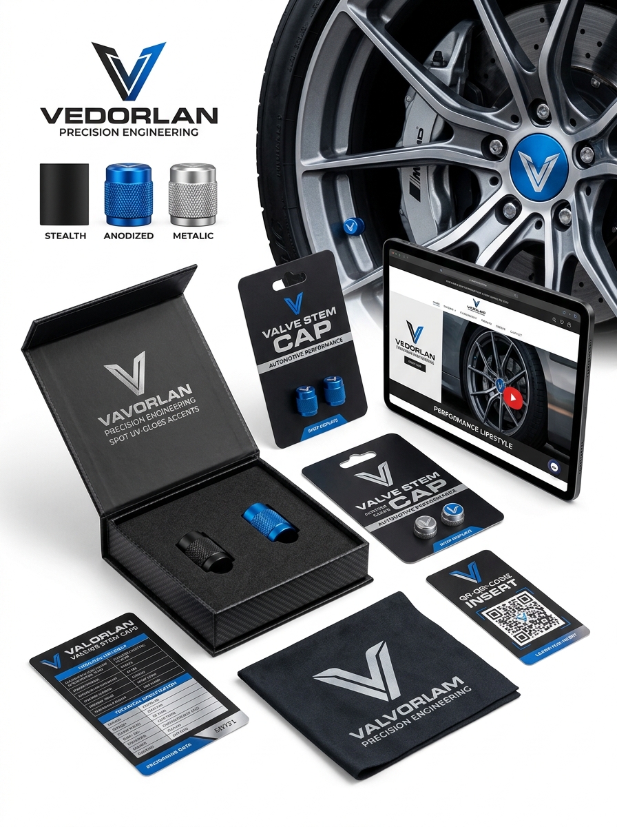 Valve Stem Cap Packaging Design: Essential Concepts and Visual Aesthetics Image
