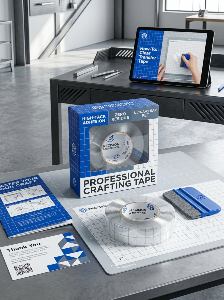 Vinyl Transfer Tape Packaging Design: Key Aesthetic Principles and Concepts Image