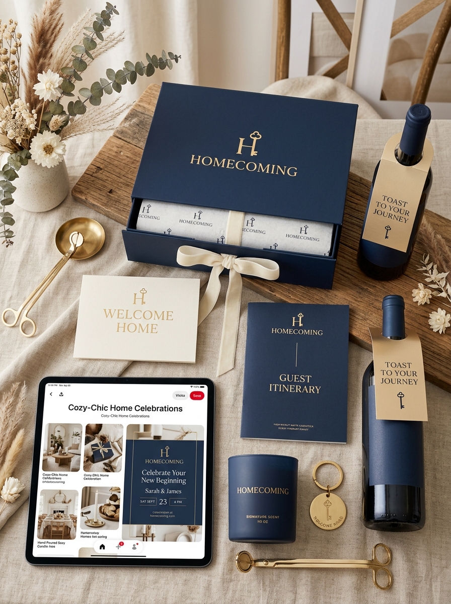 Mastering Welcome Home Party Packaging: Aesthetic Trends and Design Concepts Image