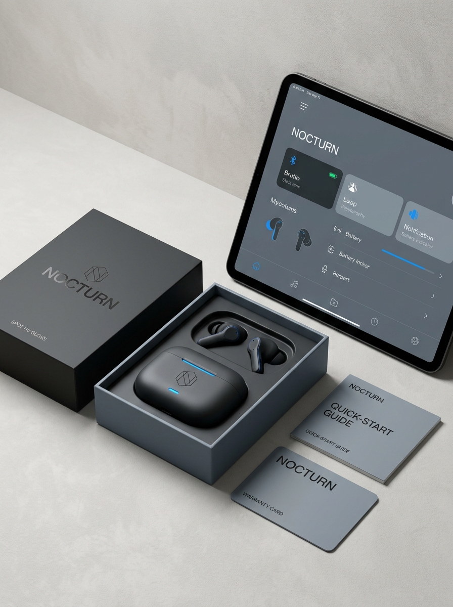 Mastering Wireless Earbud Packaging: Essential Design Concepts and Visual Aesthetics Image