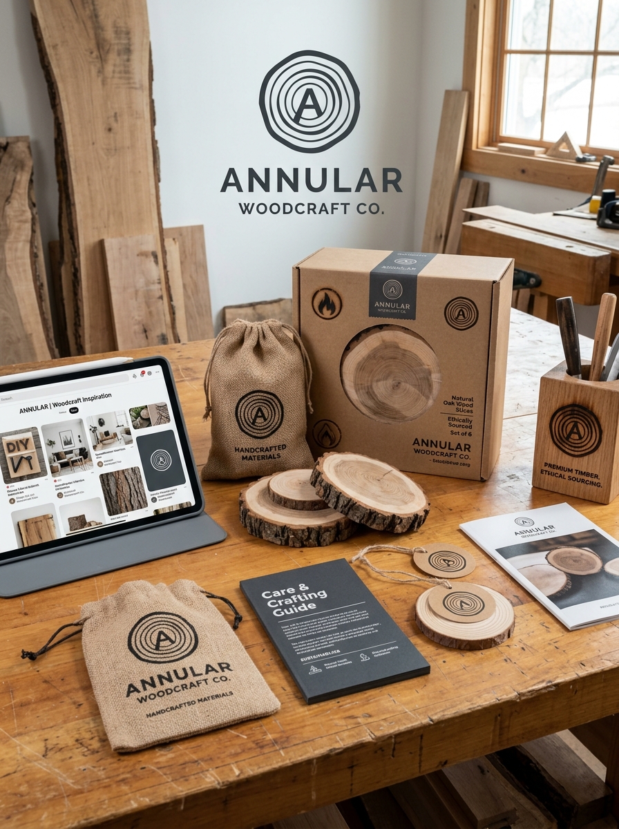 Wood Slice Packaging Design: Essential Aesthetic Concepts and Practical Tips Image