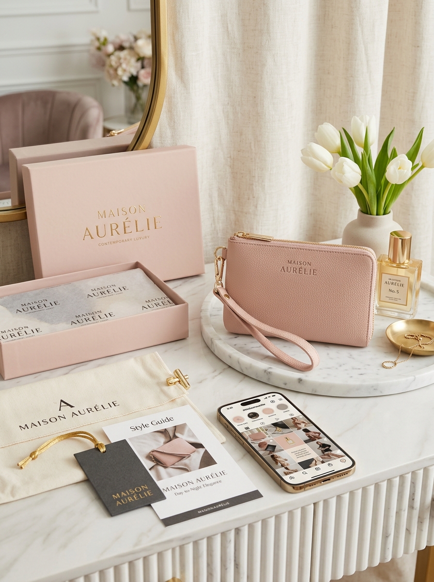 Wristlet Pouch Packaging Design: Key Aesthetic Principles and Conceptual Trends Image
