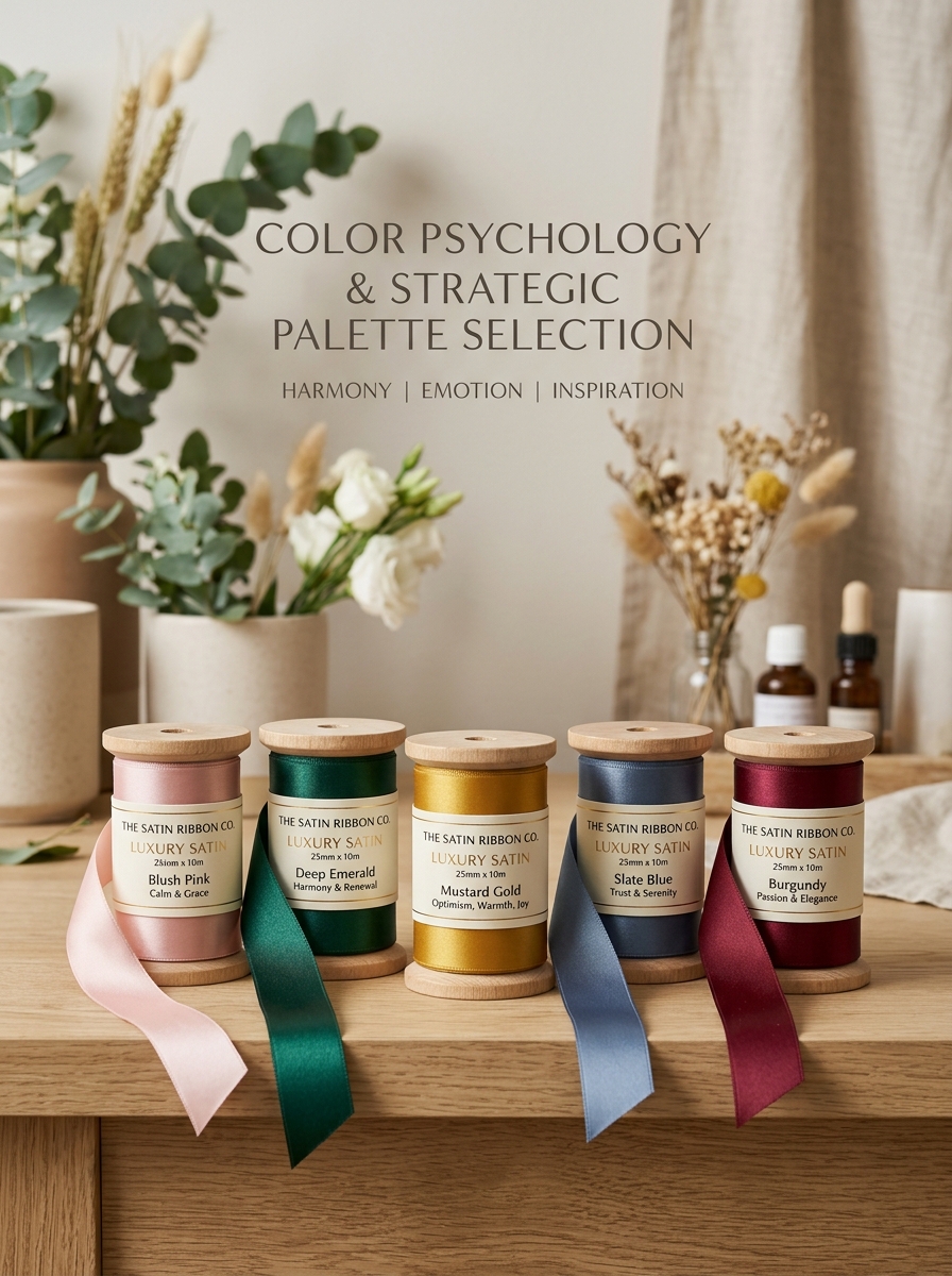 Color Psychology and Strategic Palette Selection for Ribbons