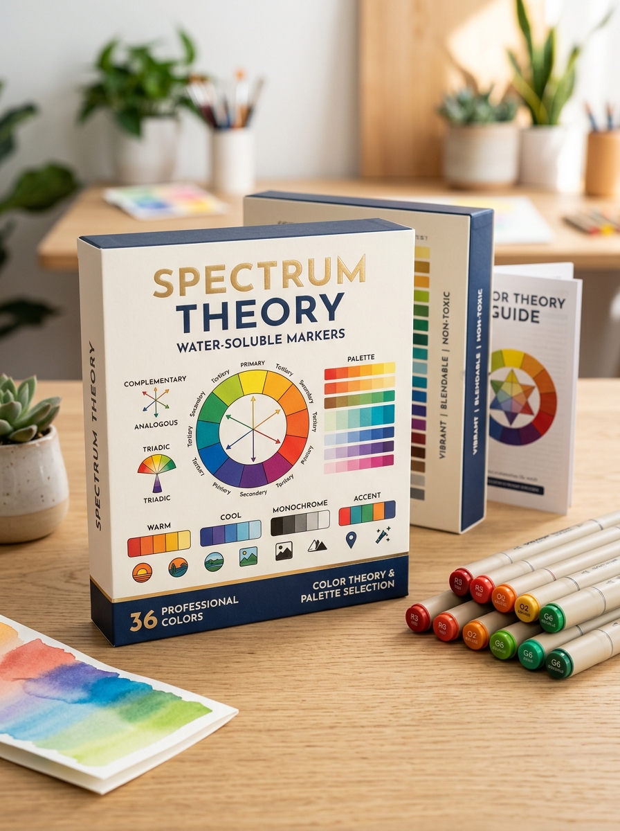 Color Theory and Palette Selection in Marker Packaging