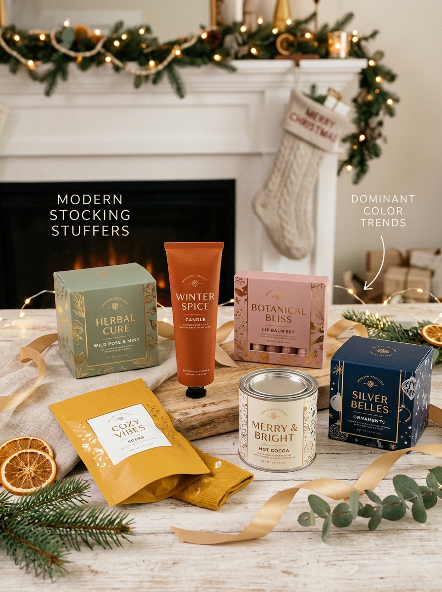 Dominant Color Trends for Modern Stocking Stuffers