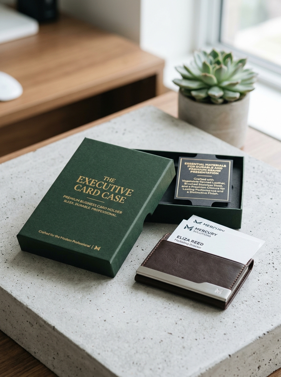 Essential Materials for Durable and Premium Brand Presentation