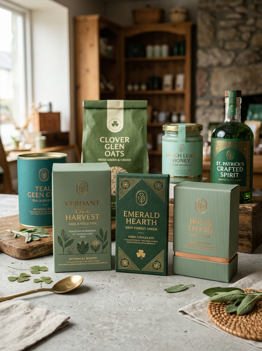 Exploring Green Color Palettes Beyond Emerald