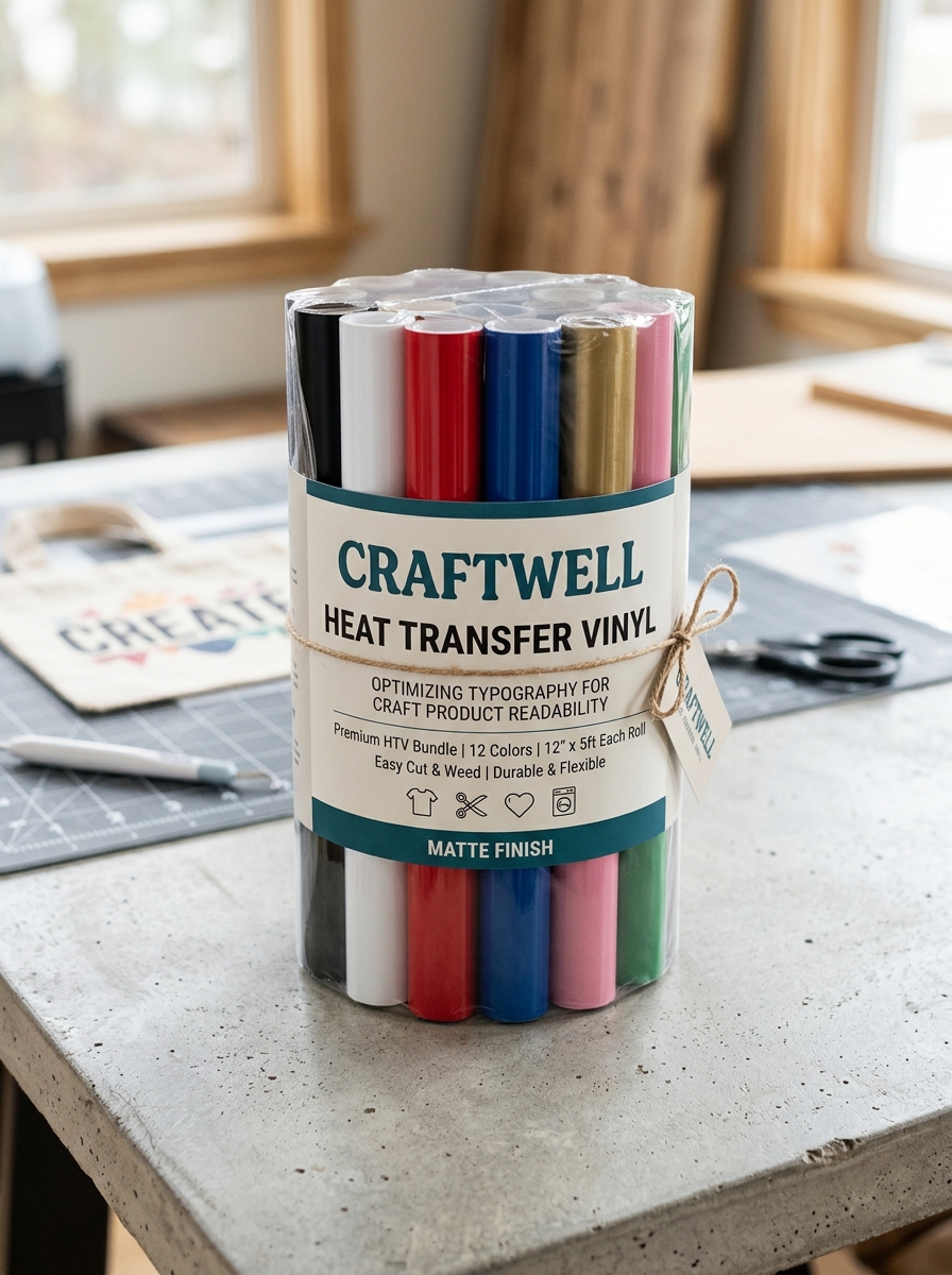 Optimizing Typography for Craft Product Readability