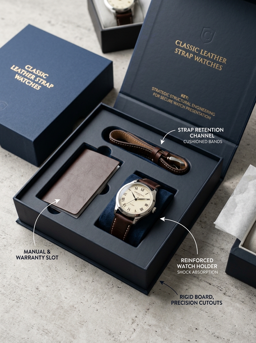 Strategic Structural Engineering for Secure Watch Presentation