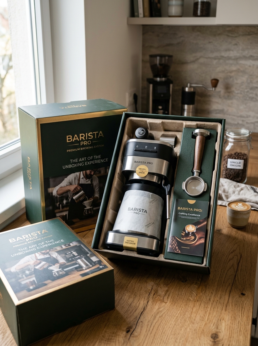 The Art of the Unboxing Experience for Premium Brewing Hardware