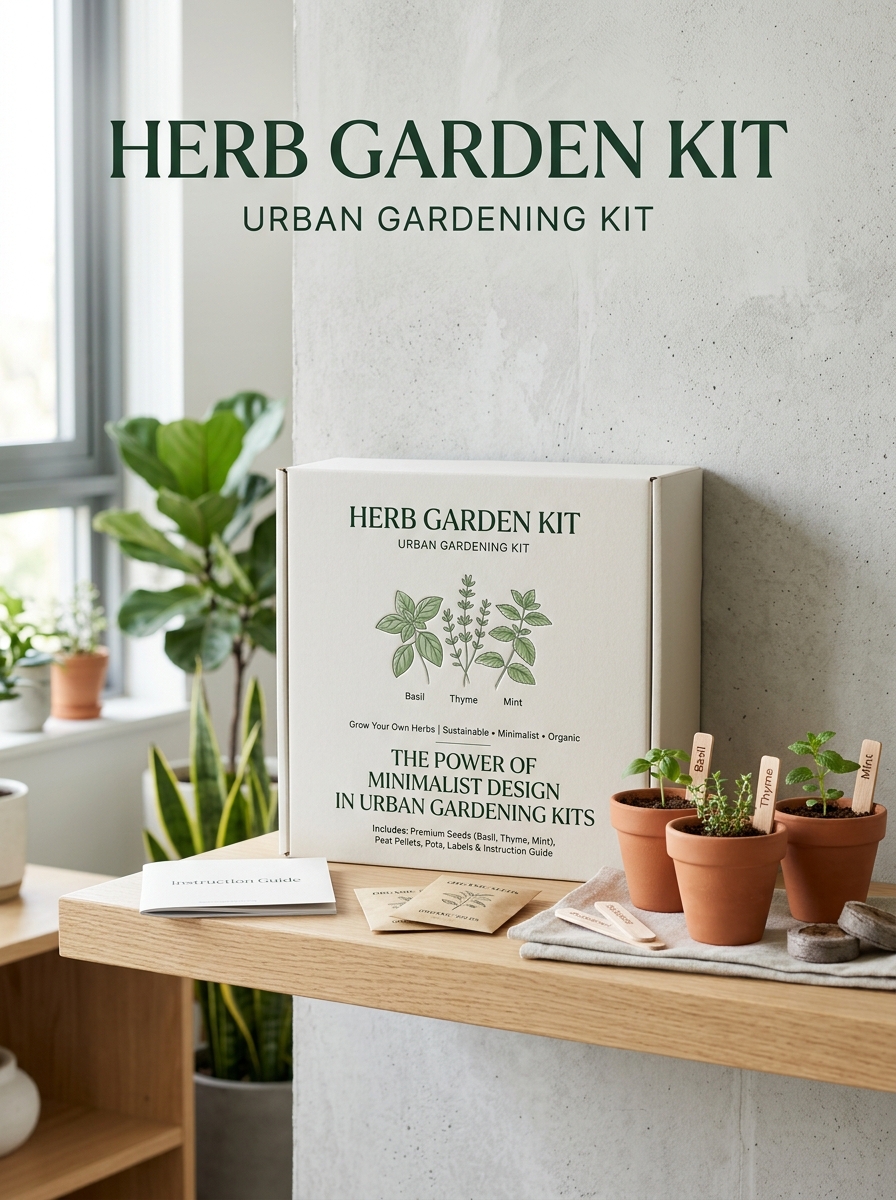 The Power of Minimalist Design in Urban Gardening Kits
