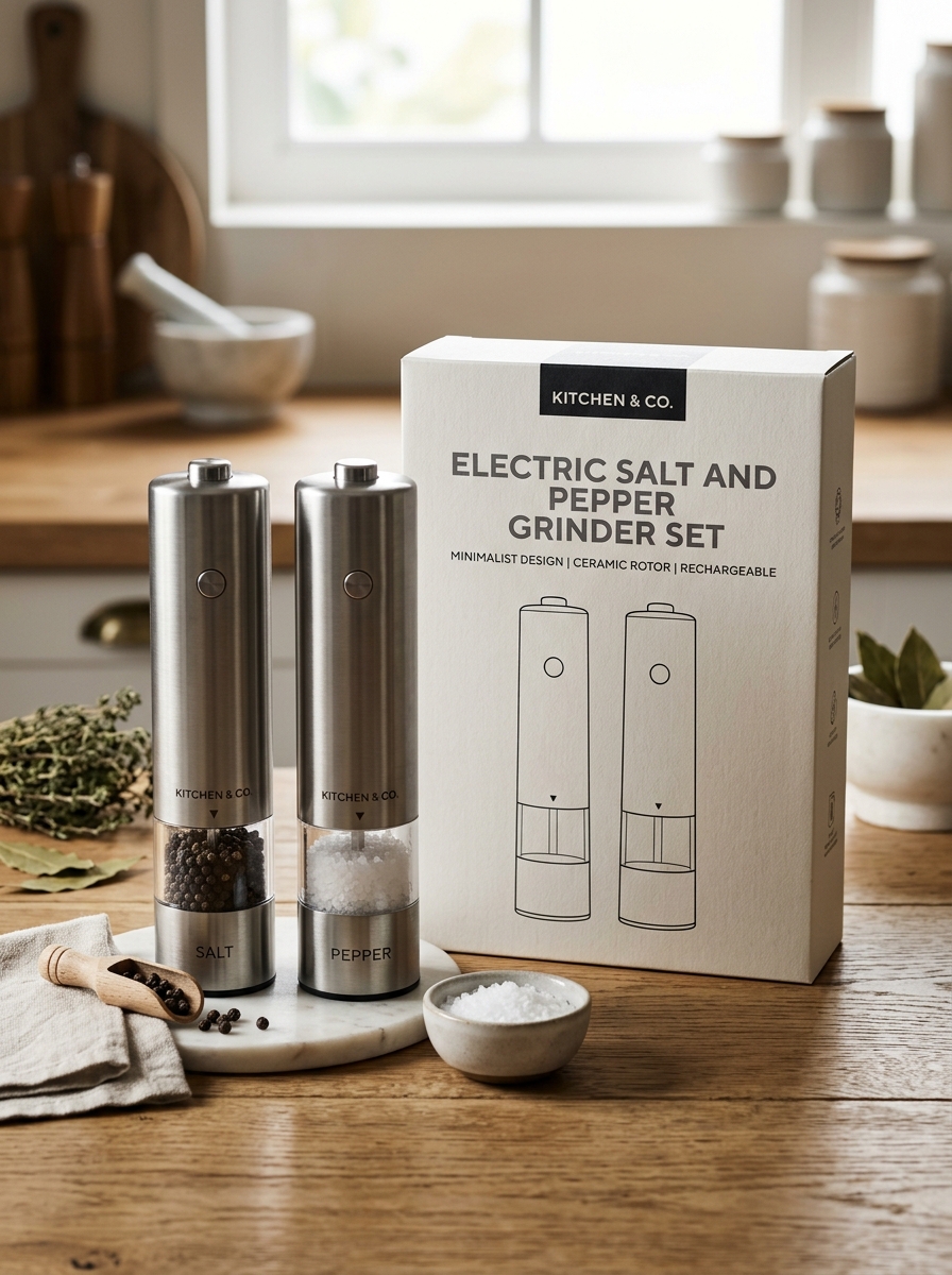The Rise of Minimalism in Modern Spice Mill Presentation