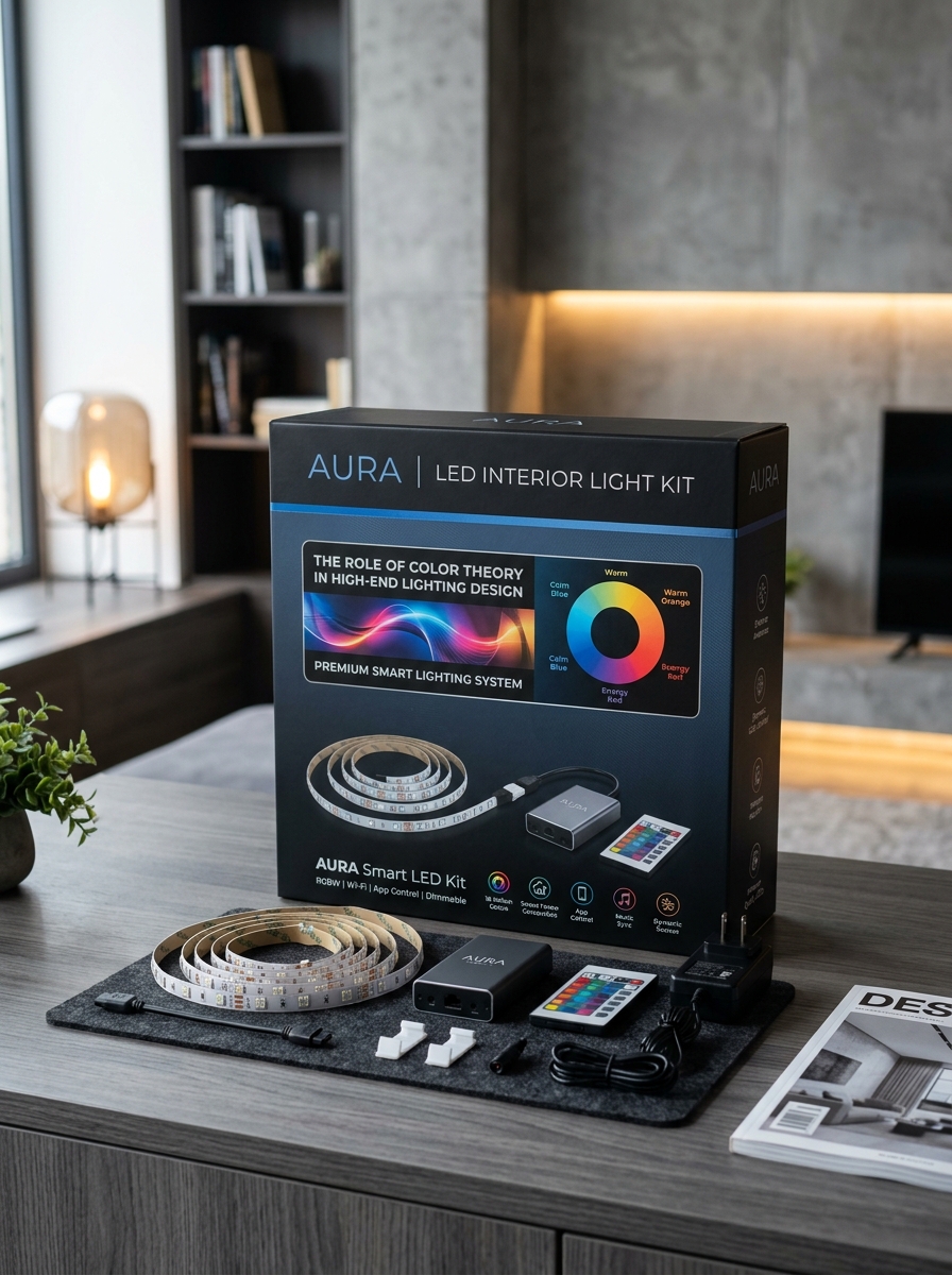 The Role of Color Theory in High-End Lighting Design